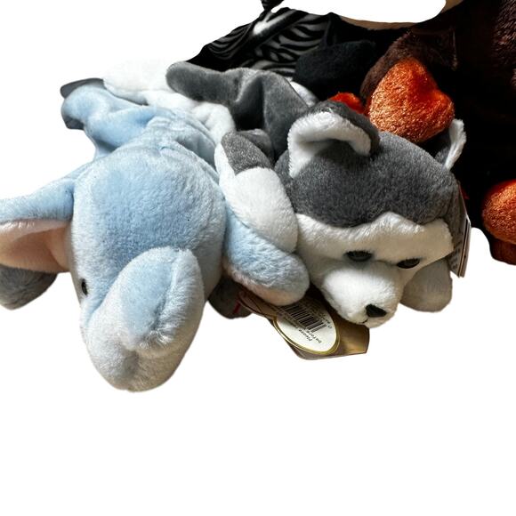 Ty Beanie Baby Lot of 12 Mixed Animals with Hanging Tags Excellent Condition - Picture 5 of 12